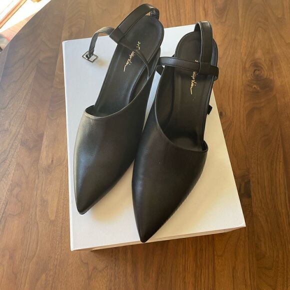 😍 NWT! 3.1 PHILIP LIM Nina Asymmetrical Vamp Pumps - Picture 7 of 15